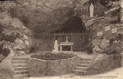 Ste-BAUME — Gruta de Lourdes em Bethanie