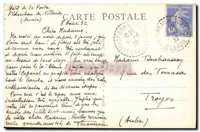 Saint-Colomban-des-Villards — Widok ogólny — Wydawnictwo « Le Paphil » — Rewers