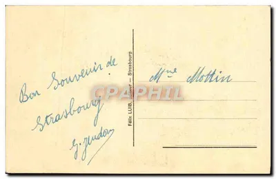 Strasburg — Plac Republiki — Félix LUIB, wydawca — Rewers
