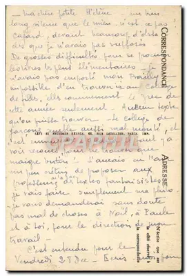 Saint-Herbot — A capela (lado leste) — LL — Verso