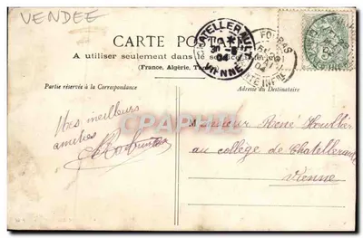 Les Sables d'Olonne — Uwielbieni — Rekoncylizacja — G. L. de Nantes, n° 88 — Rewers