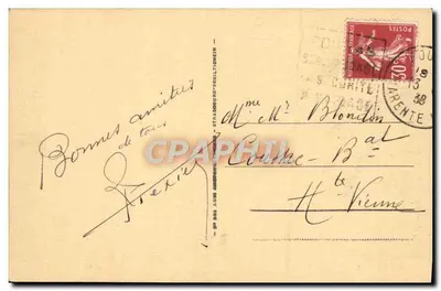 Fouaras — Wielka plaża — wydawca A.N.A. nr 67 — Rewers