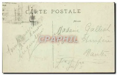 Parthenay — Brama Świętego Jakuba i most nad Thouet — J. Cordier, wyd. Parthenay — Rewers