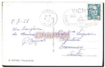 Nevers — Ogólny widok — Cap — Rewers
