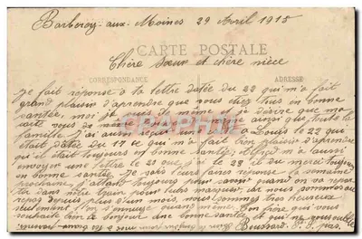 Perpignan - La Loge — Grand Café de France — F. Cayrol — Verso