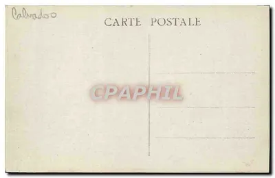 PORT-en-BESSIN — 俯瞰港口 — Combier Macon摄影，Allard出版社 — 背面