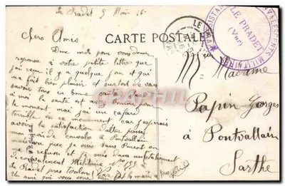Le Pradet — Anse de la Garonne — wydawca E-D, n° 2811 — Rewers