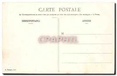 Provins - Teatr Victor-Garnier — wydawca A. Vernant — Rewers