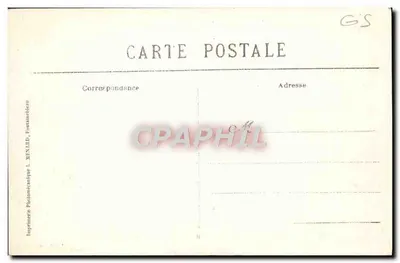 Fère-Champenoise — Estação bombardeada em 7 de setembro de 1914 — Cliché L. M. — Verso