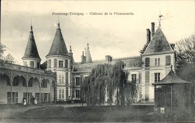 Fontenay-Trésigny — Castelo da Plumasserie — J. Pronier — Livraria-Papelaria
