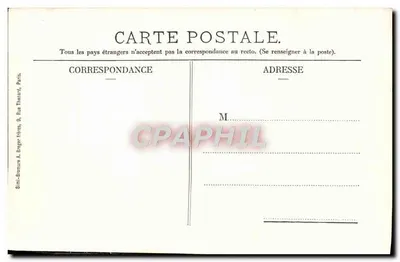 La Ferté-s/Jouarre - Plaza del Ayuntamiento — E. Guyot, editor-impresor — Reverso