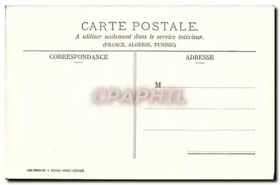 La Ferté-s/Jouarre - A Sinagoga — E. Guyot, impressor-editor, n°15 — Verso