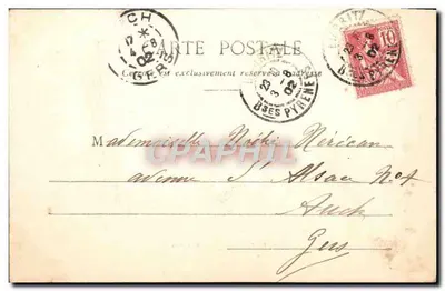 Biarritz - Porto dos Pescadores — editor desconhecido, número de série não visível — Verso