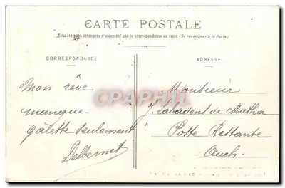 Castelo do Parc — Mérignac (Gironde) — Henry Guillier, 31, 42 bis e 44, rue Fonssuve — Verso