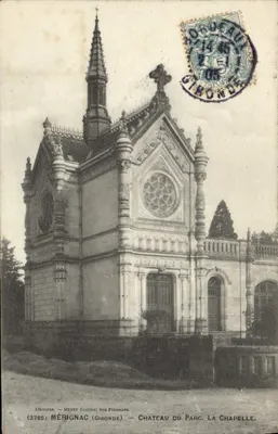 Capela do parque em Méribac — Henry Guillier, rua Fonneuve — (3785) Méribac (Gironde)