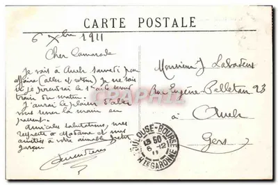 Toulouse — Capitole - Le Théâtre — Longi Breuel, Éditeur Toulouse — Verso