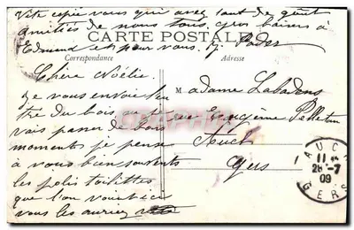 PARIS — La Porte Dorée — Avenue Daumesnil — J. H. — Verso