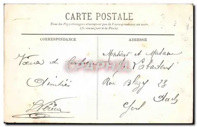 París — El Bois de Boulogne — L'Allée des Érables — LL. — Reverso