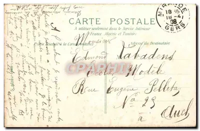 PARIS - Säule der Bastille — Verlag nicht sichtbar, Seriennummer nicht lesbar — Rückseite
