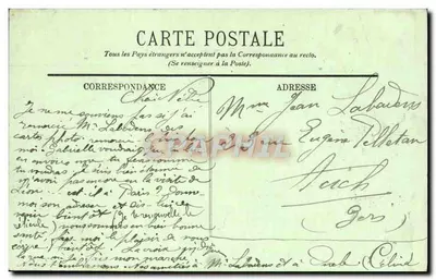 Parijs — La Rue Saint-Antoine — LL. — N° 1153 — Achterkant
