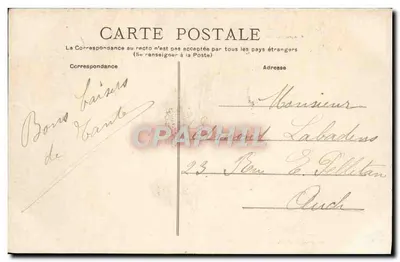Castelo de Cazaux-Savès (Gers) — Castelo de Caumont (século XVI) — editor não visível — Verso