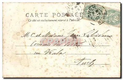 Larressingle perto de Condom — O Velho Castelo Forte (conjunto) — J. Tapie, Fot. edit., Auch — Verso