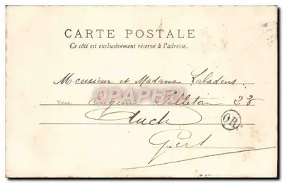 Pessan blisko Auch — Katedra — J. Tapie, Fot. wyd., Auch — Rewers