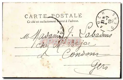 Auch — Katedra, Specimen Boiserie du Chœur — Rewers
