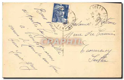 Morgat (Finistère) — A Praia — editor J. Dombé, n° 1866 — Verso