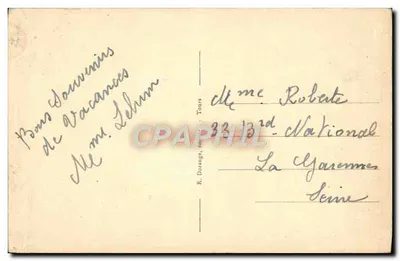 मॉंटोइर (एल.-एट-च.) - लूअर पर पुल (पश्चिम ओर) - आर. डी. डोरांज — पीछे