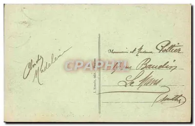 Mont-Saint-Michel — La Baie — J. Norzais, editore, Nantes — Verso