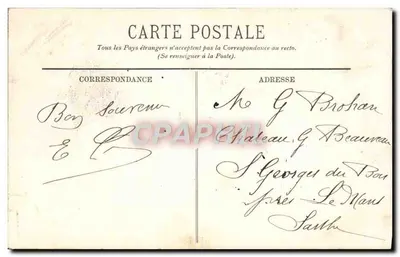 Mont-Dore — Skoczek Queurelles — wydawca nieznany, numer serii 11 — Rewers
