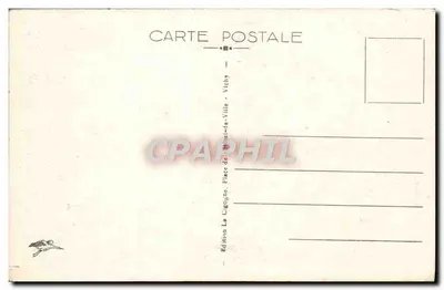 Le Mont-Dore — Źródło Madeleine — Wyd. La Cigogne, Vichy — Rewers