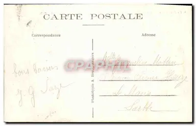La Baule-sur-Mer (Loire-Inf.) — Ogólny widok plaży i nowych bulwarów — A.B. — Rewers