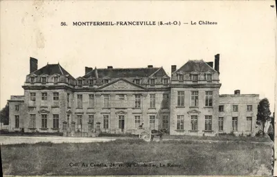 Montfermeil-Franceville (S.-et-O.) — O Castelo — Coleção Au Camélia, 24 av. du Ch.-de-Fer, Le Raincy