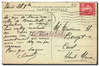 Castelo de ESCLIMONT (E.-et-L.) - Lado Leste — G. Foucault, editor, Dreux — Verso