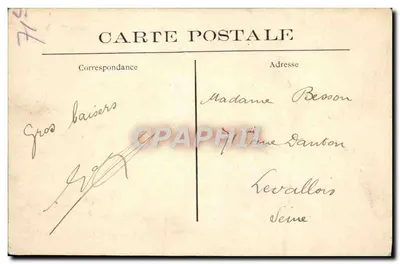 Enghien-les-Bains — O Casino — Sala de Teatro — L. Abeille, Amiens — Verso