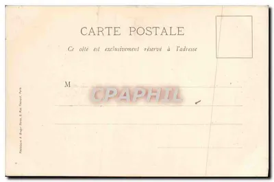 Evreux — Prefeitura — editor A. Bréger (Noua, 5 Rue Taconni, Paris) — Verso
