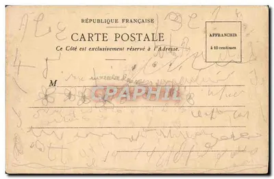 Marseille — De Zeebaden van de Catalaans — Tamagno — Achterkant