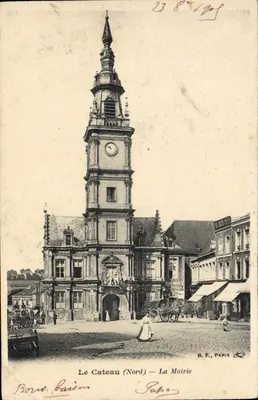 Le Cateau (Nord) — A Prefeitura — B.F. Paris