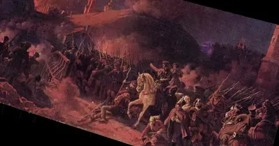 Битва при Полоцке — 7 октября 1812 — И. Лапина-Париж, № 380