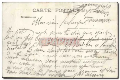 Argentat - O Castelo do Gibanel — Corrèze — Editor: Ch. & M. Nourry — Verso