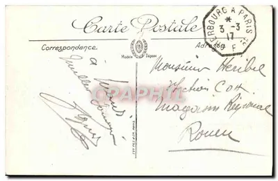Cherbourg — Rue de La Fontaine — LL. n°56 — Rewers