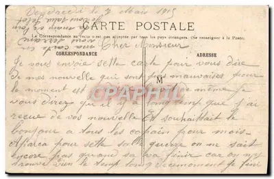 Amiens — Trupy niemieckie — R.P. Paris n°203 — Rewers