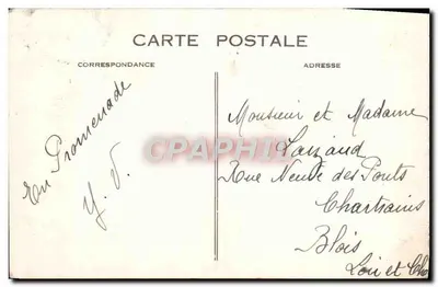 Le Havre — Boulevard de Strasbourg. Ansicht von der Turm der Gare — Verleger nicht sichtbar, Seriennummer 51 — Rückseite