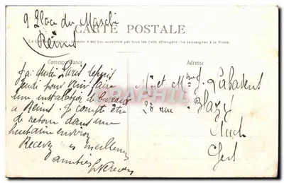 Reims — Hotel de Ville — Wydawca I. REIMS — Rewers