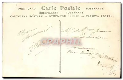 Cap de la Heve — Molo i skały — ND Phot. — Rewers