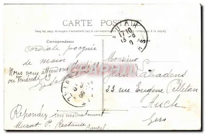 Murat — De oevers van de Allagnon — Het pittoreske Cantal, n°582 — Achterkant