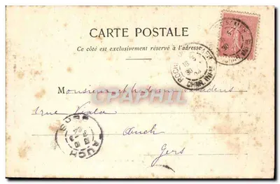 Toulouse — Plein van de Jourdan — uitgever J. L. Toulouse, n°76 — Achterkant