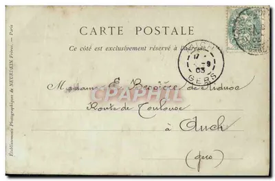Toulouse — Het Capitool — Collecties ND Phot, n°29 — Achterkant
